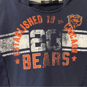 Chicago Bears NFL team apparel hooded sweater‎ women's casual comfortable sports thumbnail 3