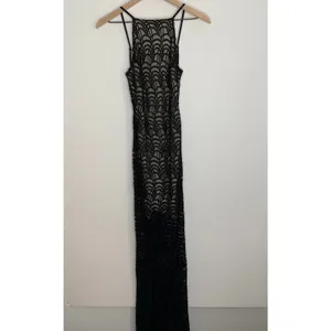 Stone Cold Fox Logan Maxi Dress Gown Black Size 2 XS thumbnail 2