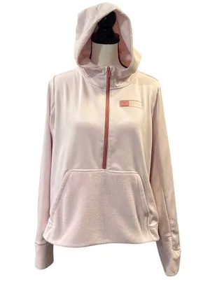 Under Armour Women's Pink Hoodie Size L thumbnail 1