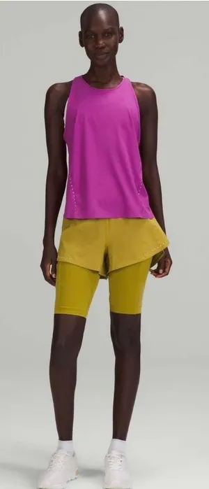 Lululemon Lightweight Stretch Running Tank Top Vivid Plum reflective W1DHIS S? thumbnail 1