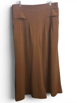 Lg Like Love Wide Leg Brown Pants thumbnail 2