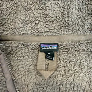 Patagonia Womens Los Gatos 1/4 Zip Up Hoodie Medium Granola Outdoors Brown thumbnail 7