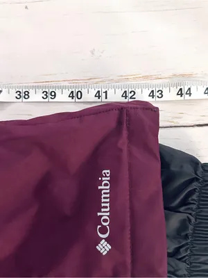 Columbia Omni Tech Snow Pants Womens L Purple Omni Heat Waterproof Breathable thumbnail 15