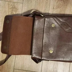SKYWALKER VINTAGE DESIGNER LEATHER BAG Brown thumbnail 4