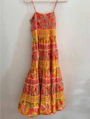 Farm Rio Mixed Fruits Paradise Dress thumbnail 8