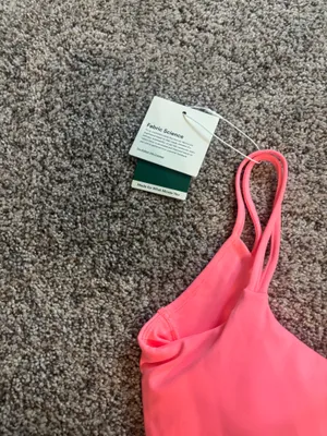 Pink Halara Cropped Tank thumbnail 2