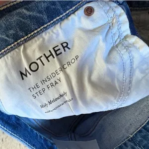 MOTHER The Insider Crop Step Fray FRAY Holy Melancholy Size 27‎ thumbnail 4