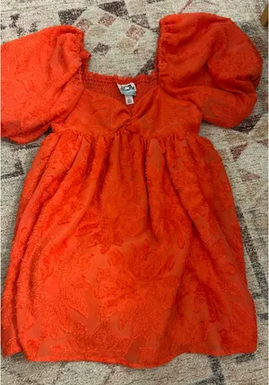 Future collective Dress Orange thumbnail 1