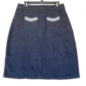 ModCloth Skirt Knee-Length Button Large  thumbnail 3