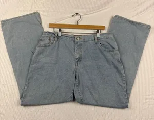VTG 2006 Levi's 550 Women's 14M Relaxed Fit Jeans Stretch Denim Medium Wash Y2K thumbnail 1