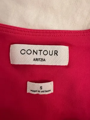 Aritzia Contour Hot Pink Tube Top thumbnail 3