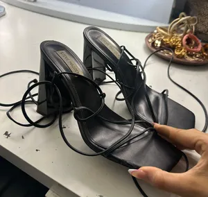 Steve Madden Tie Up Heels thumbnail 1