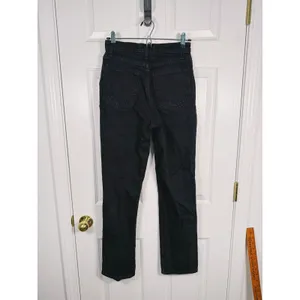 Abercrombie & Fitch Curve Love 90s Straight Ultra High Rise Jeans Size 26 Black thumbnail 3