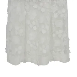 Robbie Bee Signature White Floral Lace Shift Dress Size Medium Bow Back‎ thumbnail 13