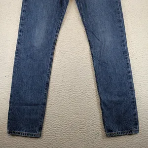 Levis Premium 501 Original Straight Leg Jeans Med Wash W25 L32 Rigid 100% Cotton thumbnail 8