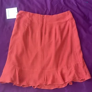 SHOWPO All the Lovers Wrap Skirt BALLET BALLETCORE Size 4 Rust Red Ruffle thumbnail 7