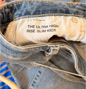 7 For All Mankind Luxe Vintage High Rise Slim Kick Flare Jeans Blue 26 thumbnail 4