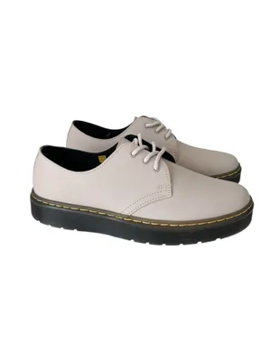 Dr Martens Zavala Lo Oxford Shoes Low Taupe Lace Up Loafers NEW 9 thumbnail 4