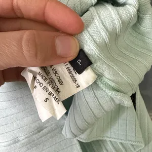 ANIMALE AMOUR Mint Striped Ski Sweater Top thumbnail 4
