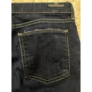 Citizens of Humanity classic 'Ava' dark wash low rise straight leg jeans Size 26 thumbnail 8