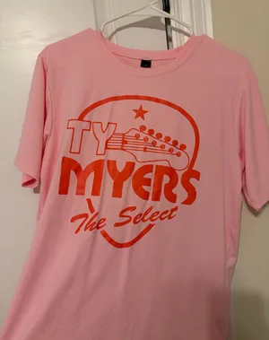 Ty Myers Shirt Pink Size M thumbnail 1