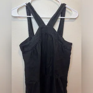 Joie Women’s Rosabel Linen Black‎ Halter Neck Maxi Dress Size S thumbnail 5