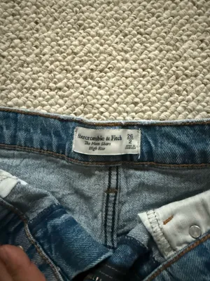 Abercrombie High-Rise Mom Shorts thumbnail 4