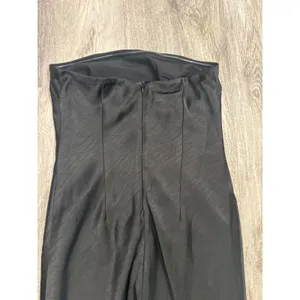 More To Come Emma Strapless‎ Maxi Dress Black Strapless Satin Evening Gown thumbnail 8