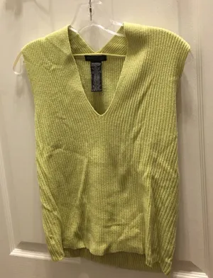 FINAL MARKDOWN Ladies Kenneth Cole ribbed knit top large thumbnail 1