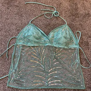 Wet Seal Beaded Backless Top thumbnail 1