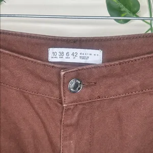 Primark Denim Co Brown Cargo Style Straight Leg Pants thumbnail 6