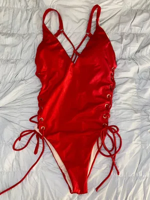 PacSun Red One Piece thumbnail 1