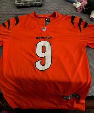 National Football League Bengals Joe burrow jersey thumbnail 1