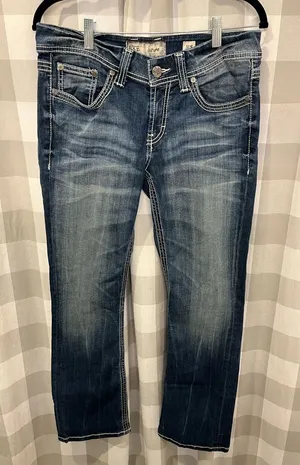 BKE Women's Boot Cut Jeans - Blue thumbnail 1