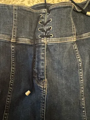 Free People Pencil Denim Skirt thumbnail 2