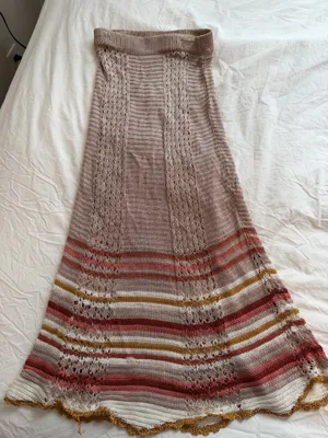 Free People Crochet Skirt thumbnail 1