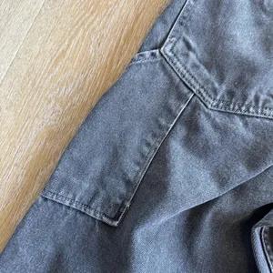 Free People We The Free Grey Baggy Denim Jeans thumbnail 7