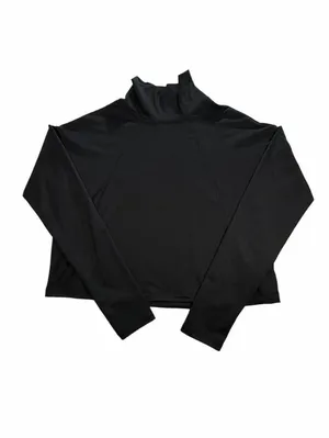 Athleta Whistler Mock Neck Long Sleeve Sz S Black Layers Winter Snowy Outdoors thumbnail 2