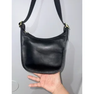 Coach Janice Legacy 9950 Crossbody Bag‎ Vintage Black Leather MINT COND V thumbnail 7