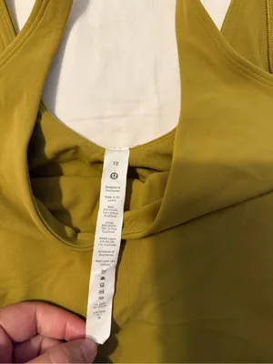 lululemon align tank Mustard Yellow thumbnail 3