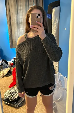 Don't Ask Why Off the Shoulder Sweater thumbnail 1