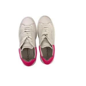 Valentino by Mario Valentino Fresia White Leather Platform Sneakers Size 8.5 thumbnail 5