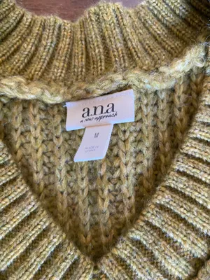 A.N.A Green Sweater thumbnail 2