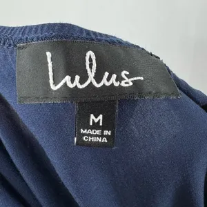 Lulus Learning‎ to Fly Halter Jumpsuit in Navy Blue Size Medium thumbnail 7