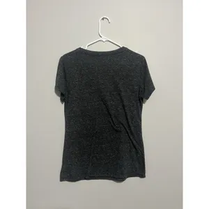 Marvel Avengers Graphic Black Gray V-Neck Short Sleeve T-Shirt Women XL thumbnail 4