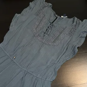 American‎ Eagle Outfitters Teal romper thumbnail 2