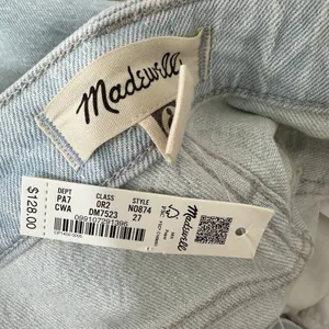 Madewell The Curvy Perfect Vintage Jean Chesthunt Wash Blue High Waist US 27 NWT thumbnail 14