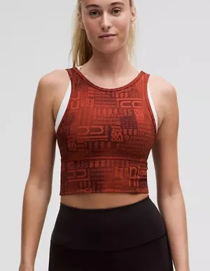 Lululemon Power Pivot Everlux Tank Top Motif Athletic Women’s 6 thumbnail 1