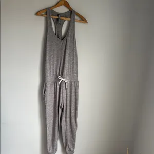 Vuori Lux Harem Jumpsuit in Heather gray Small thumbnail 2