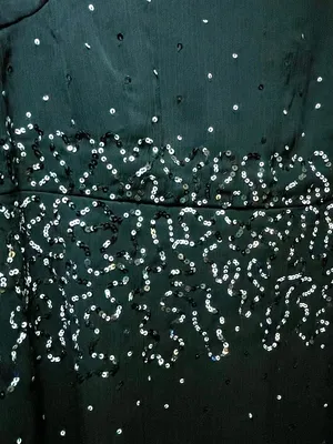 Venus Women’s Black Dress Sequins,‎ lined, Summer Formal size 16 XL thumbnail 2